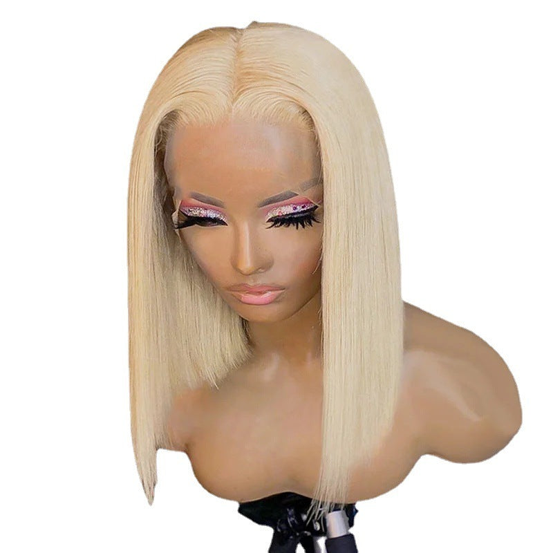 Women's Fashion T Shape Lace Wig Chemical Fiber Hairstyles